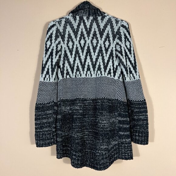 Lucky Brand Los Angeles Wool Blend Gray Cardigan Size S - Picture 2 of 7